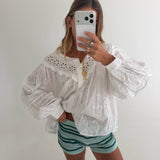 Quinn Stripe Micro Shorts- Green Multi