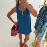 Kennedy Denim Mini Dress - Denim