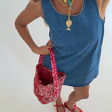 Kennedy Denim Mini Dress - Denim