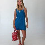 Kennedy Denim Mini Dress - Denim