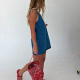 Kennedy Denim Mini Dress - Denim
