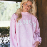 Fancy Oversized Fleece Mockneck - Pink Camo (PREORDER)