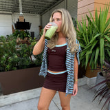 FitFlow Mini Skirt - Glacier