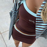 Fancy FitFlow Outline Tank - Glacier