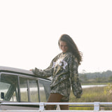 Fancy Oversized Fleece Mockneck - Camo (PREORDER)