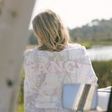 Fancy Oversized French Terry Mockneck - White Camo