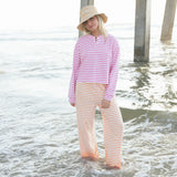 Fancy Striped Buttoned Long Sleeve