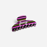 Claw Clip - Coconut Stripe