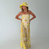 Jenny Geo Maxi Dress - Geo Scarf