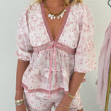 Karlie Floral Set - Rose