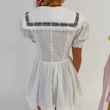 Pauline Mini Dress - Off White