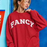 Waffle Classic Crewneck - Crimson