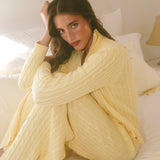 Double-Zip Knit Jacket - Daffodil