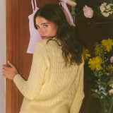 Double-Zip Knit Jacket - Daffodil