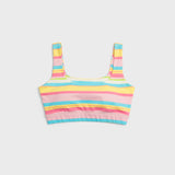 Fancy Flexion Bra - South Beach Stripe