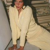 Double-Zip Knit Jacket - Daffodil