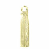 Serena Scarf Dress - Pale Yellow