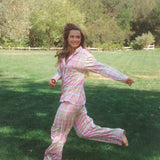 Pajama Set - Garden Multi Plaid