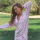 Pajama Set - Garden Multi Plaid