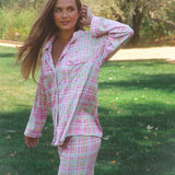 Pajama Set - Garden Multi Plaid