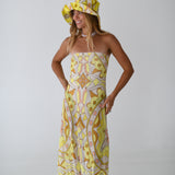 Jenny Geo Maxi Dress - Geo Scarf
