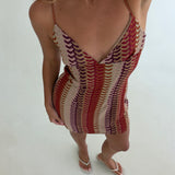 Ali Mini Dress- Multi