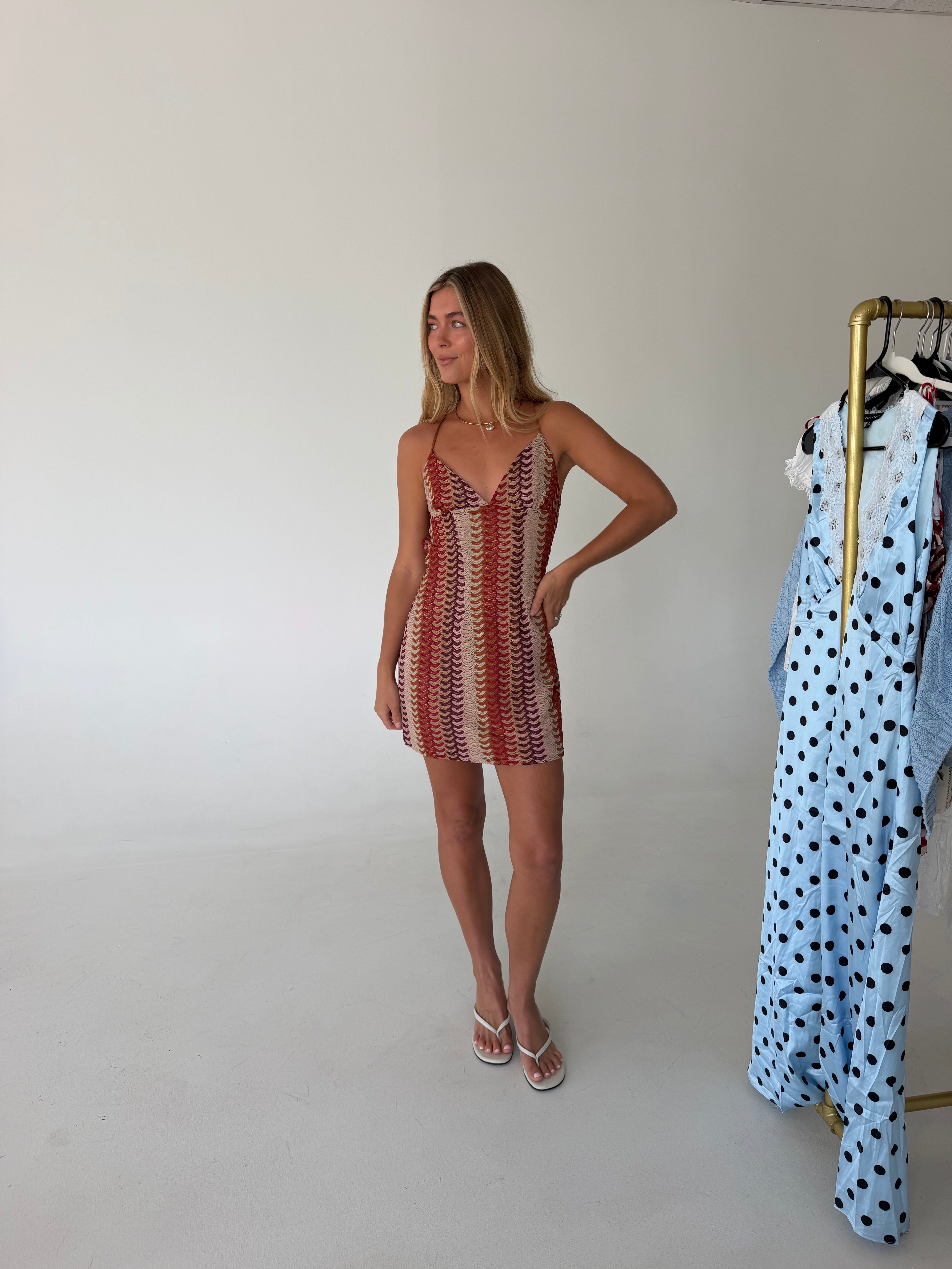 Ali Mini Dress- Multi