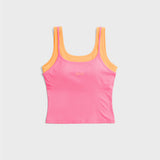 ComfortForm Double Layer Tank - South Beach Pink / Miami Mango