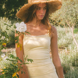 ComfortForm Lace Tank - Daffodil