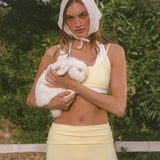 ComfortForm Halter Bra - Daffodil Gingham