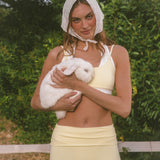 ComfortForm Halter Bra - Daffodil Gingham