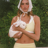 ComfortForm Halter Bra - Daffodil Gingham