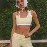 ComfortForm Halter Bra - Daffodil Gingham