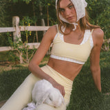 ComfortForm Halter Bra - Daffodil Gingham