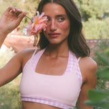 ComfortForm Halter Bra - Tulip Gingham