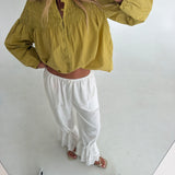 Addie Smocked Top - Pistachio