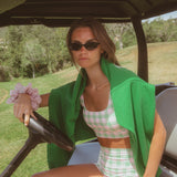 Fancy Flexion Shorts - Par Plaid