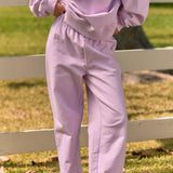Wide Leg Pants - Lavender