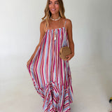 Sammy Striped Maxi Dress - Multi