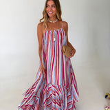 Sammy Striped Maxi Dress - Multi