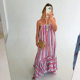 Sammy Striped Maxi Dress - Multi