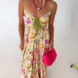 Maggie Floral Maxi Dress - Butter Multi