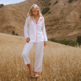 Ruffle Pajama Set - Pink Floral