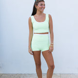Fancy FitFlow Double Lined Shorts - Zest