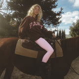 Fancy Oversized Fleece Plaid Collar Mockneck - Warm Marrom Brown