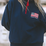Oversized 1/4-Zip Pullover