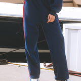 Terry Striped Comfort Varsity Pants