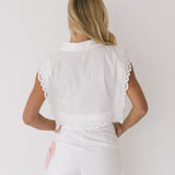 Joy Embroidered Set - Off White