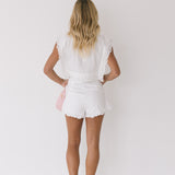 Joy Embroidered Set - Off White