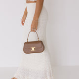 Addie Lace Cami and Skirt Set - Cream